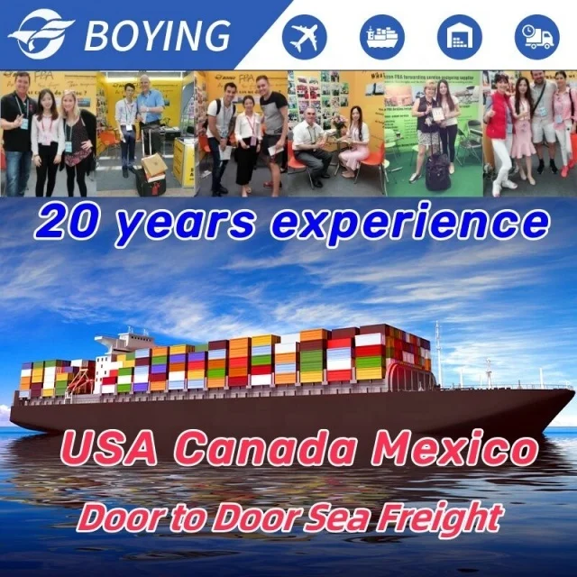 Reliable Air Sea Shipping Forwarder Shipping Service Sea Freight to Los Angeles Colombia USA Australia From China
