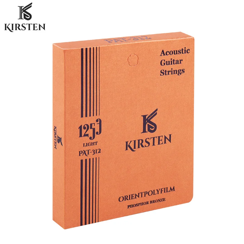  Акустическая гитарная струна с покрытием Kirsten P311/312 нано-пленочная оптовая