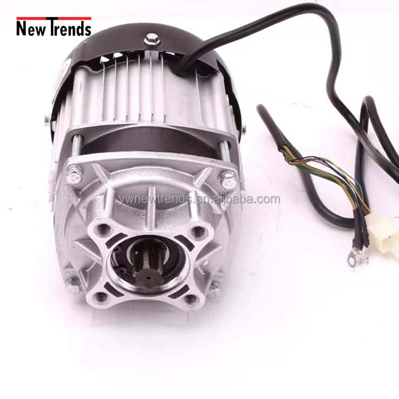 BM1418ZXF-02 48V 1000W  Electric Tricycle Flange Connect Brushless DC Gear Motor Ship Propeller  Crab Culture Mowing Engine