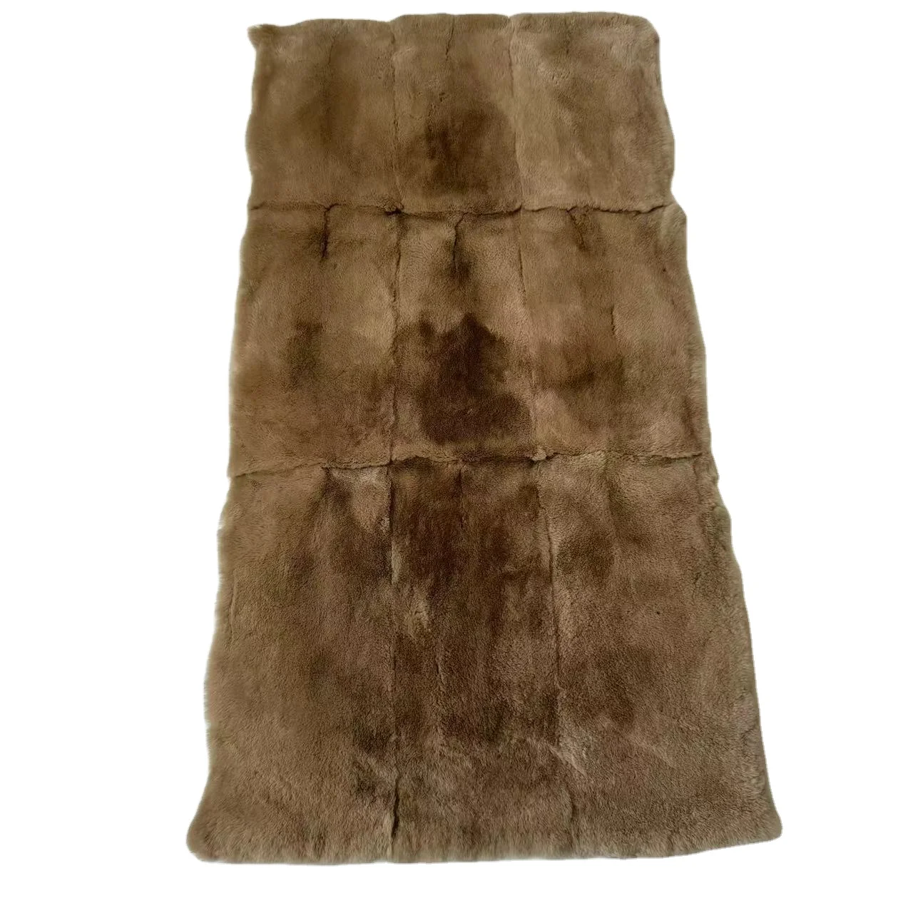 big size real rex rabbit fur blanket soft high quality rabbit plate