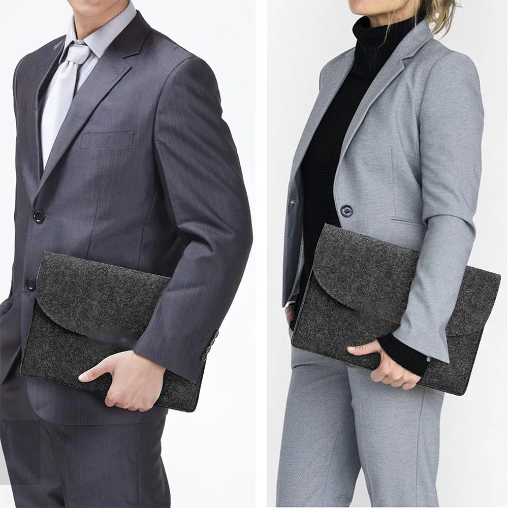 Wholesale felt laptop bag factory felt sleeve 13.9 inch case for MacBook Bag