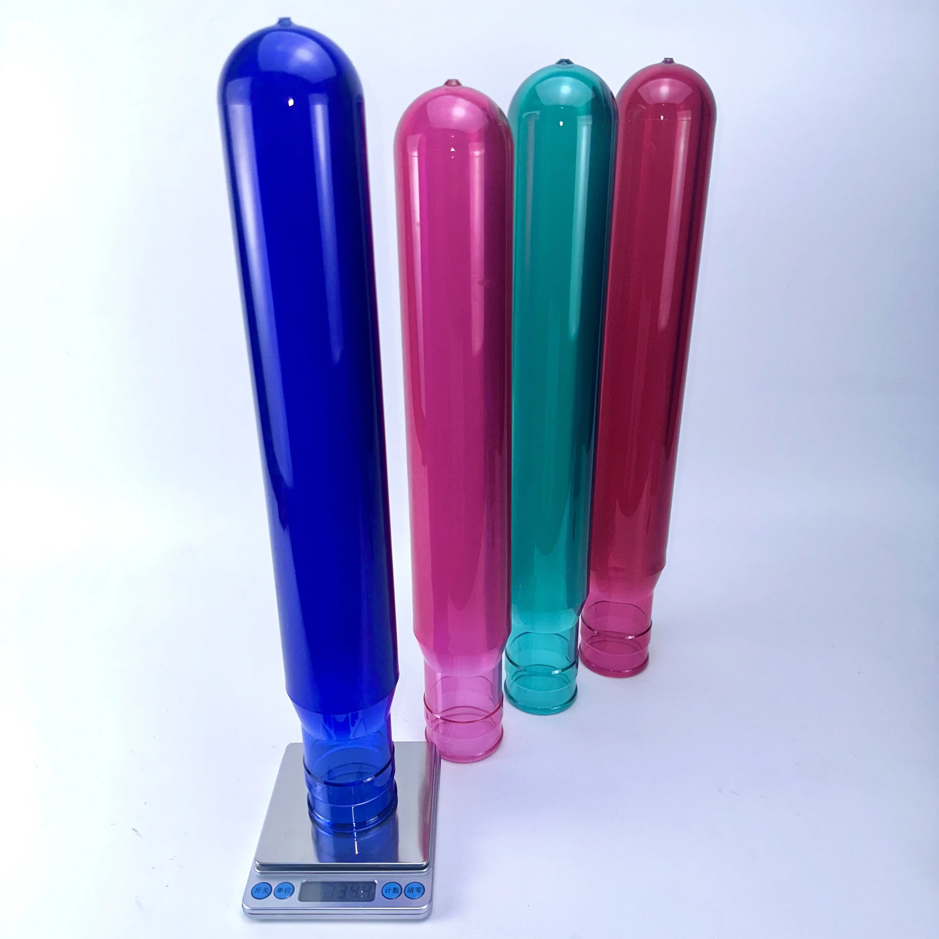 5gallon 700g 730g Blow Moulding Machine 20 Liter  750g Plastic Blue transparent 5gallon PET preform