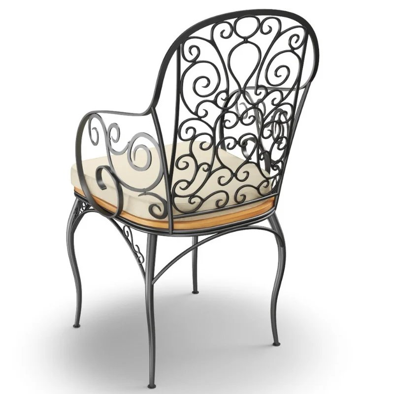 Wrought Iron Indoor Furniture Cast Iron Patio Table And Chair Outdoor Furniture Antique Garden Chair