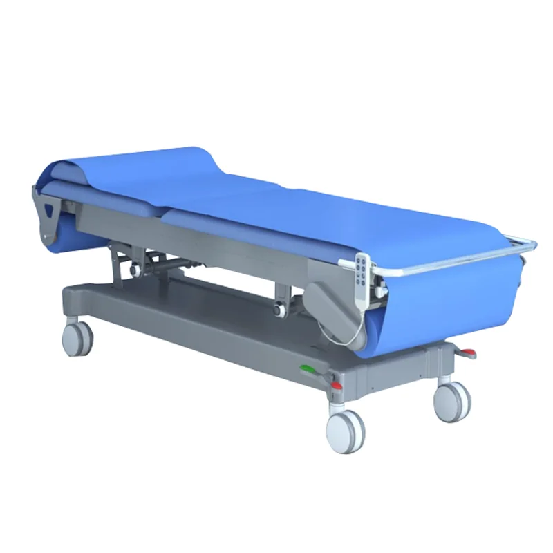 Hospital Medical Metal Electric Motor Examination Bed  Electric Examination Table Convenient Paper Changing Electric Examination