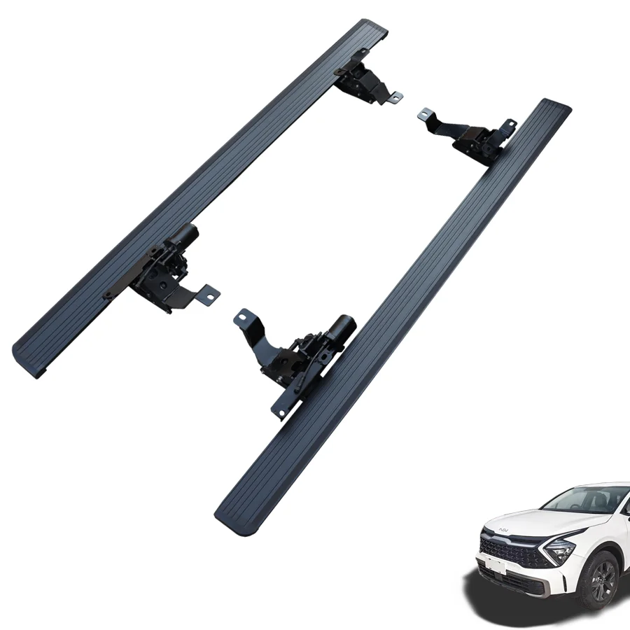 Kia series kx3 SPORTAGE Borrego Sorento kx5 kx7 Aluminum alloy thickened smart retractable electric side pedal with LED light