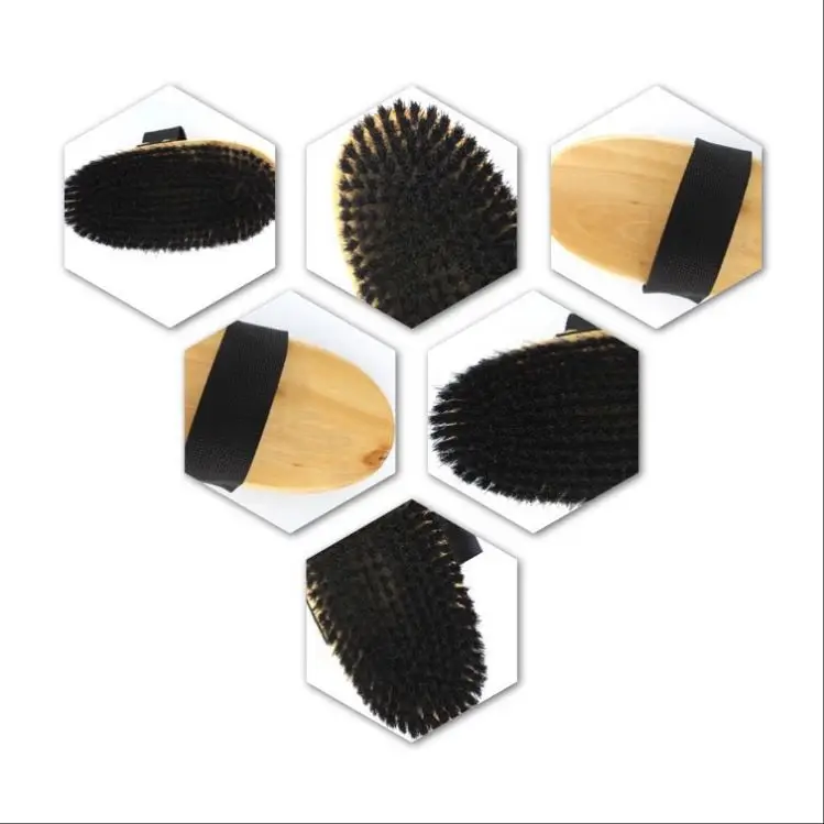 
 Кисть для конского волоса можно использовать как щетку для волос или как щетку для домашних животных   (62236315421)