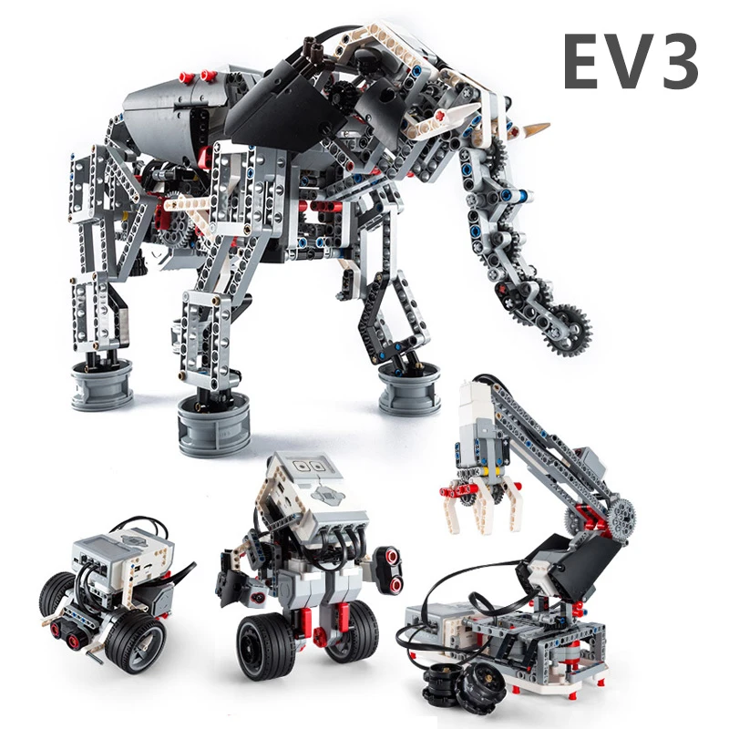 Robot Kit Toys EV3 Diy Eletronic Programmable Toys Smart Educational Kids Legoing Building Blocks