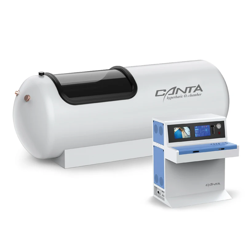 Hyperbaric oxygen therapy chamber tank for recovery