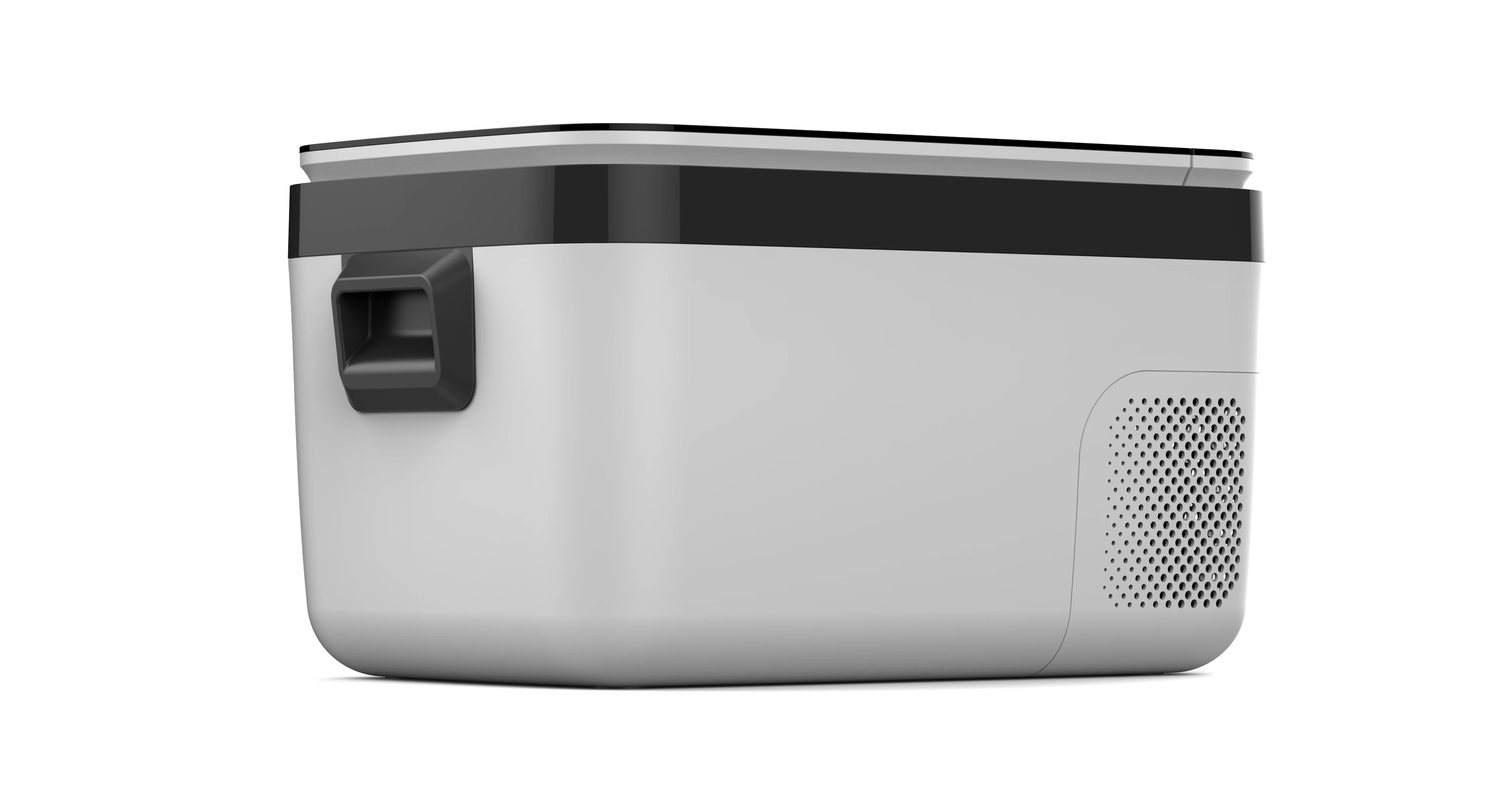 25L DC12V/24V Commercial Clear Ice Cube Maker Machine Picnic Outdoor Refrigerator Deep Freezer