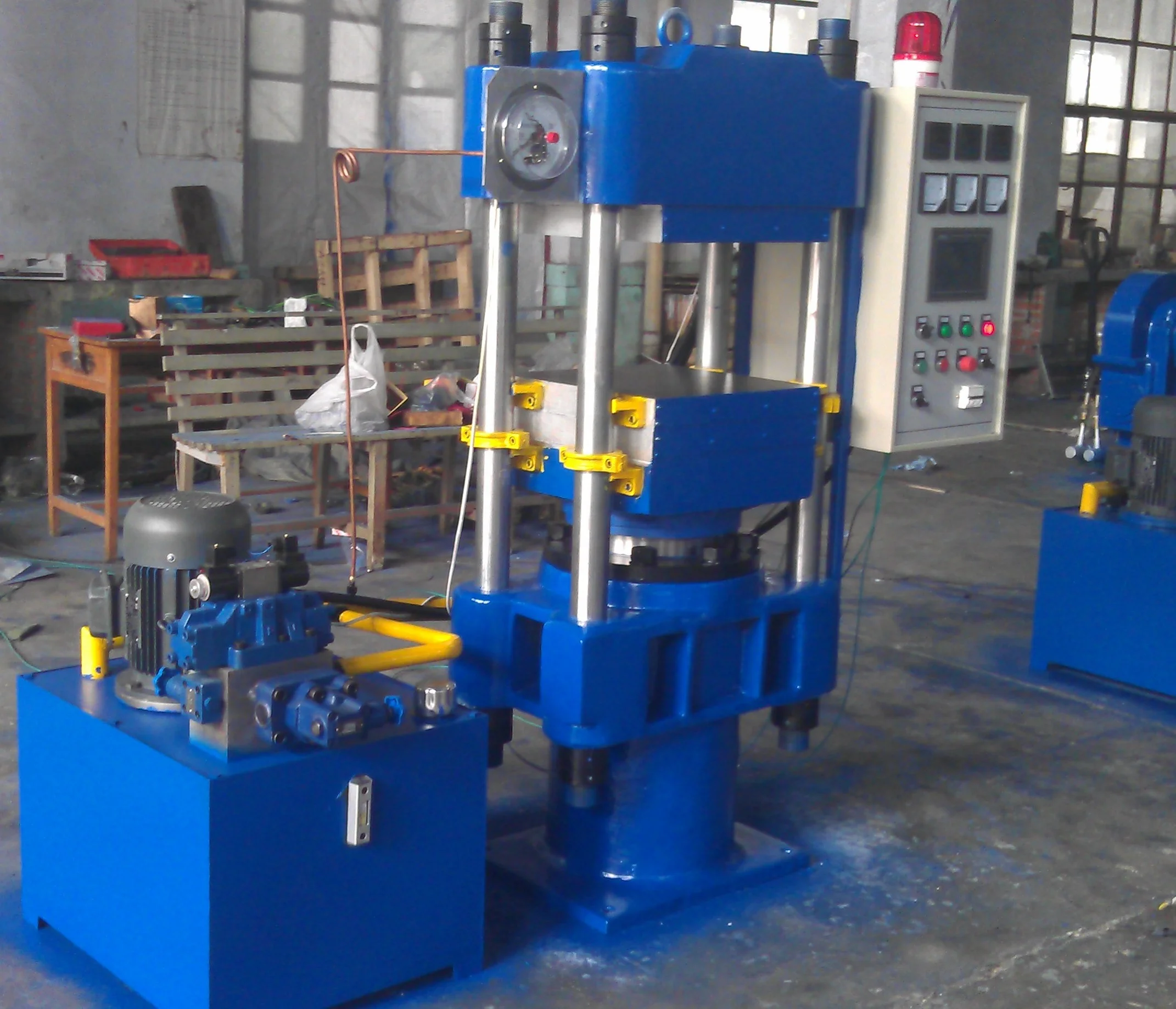 
 50T Rubber Curing Press/hydraulic rubber plate vulcanizing press  