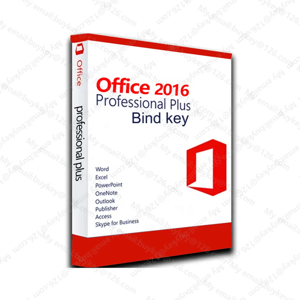 High Quality Office 2016 Professional Plus retail key Office 2016 pro plus work office 2016 pro plus key send by email
