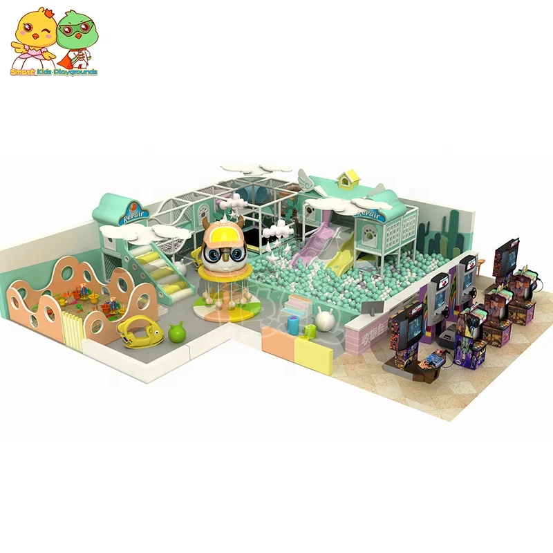 
commercial children indoor playground kids play set kids indoor playground equipment 