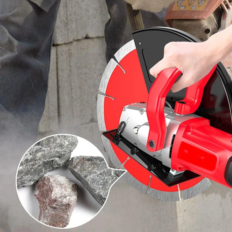 CANMAX Manufacturer Small Portable Electric Stone Circular Wall Chaser Grooving Metal Cutting Concrete Saw Machine Machinery