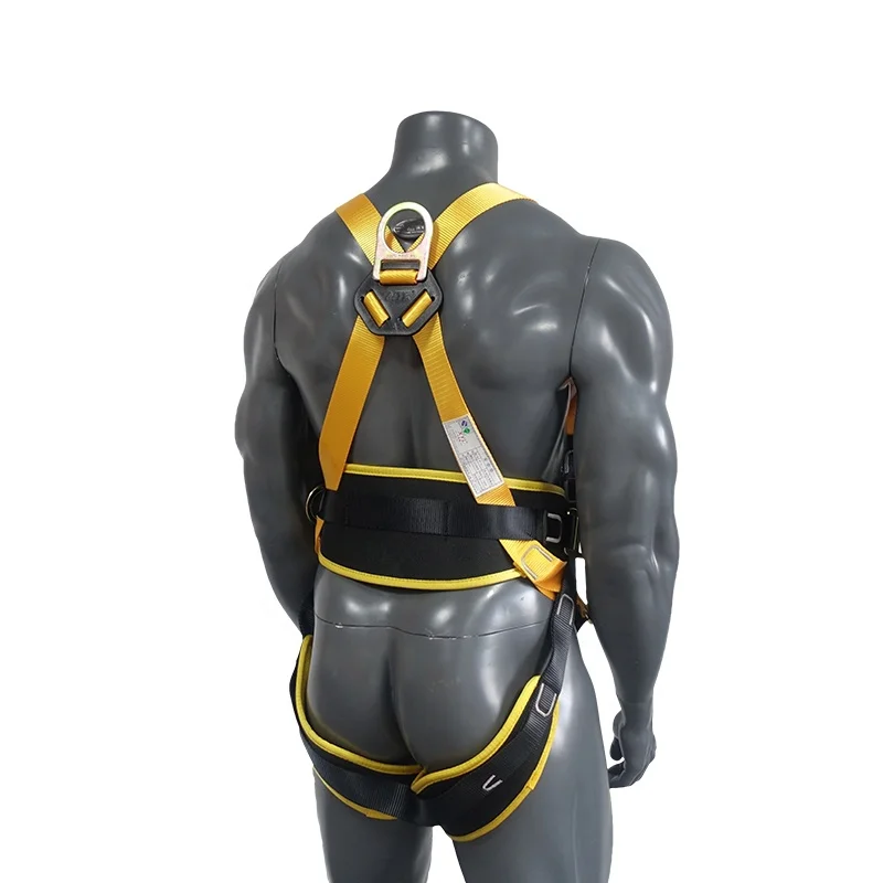 Direct Selling Protection Full-Body outdoor Equipment Polyester Harness Safety Belt with Wearable for Work At Height
