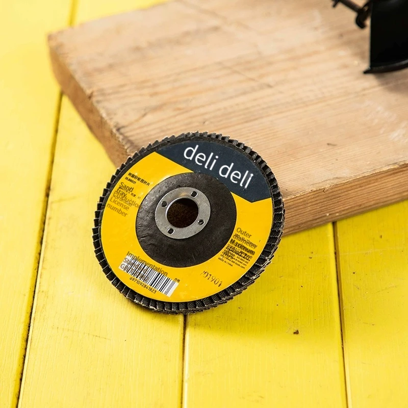 High quality DH-DBY060-W1 100 lobe angle grinder polishing blade shutter wheel grinding disc angle grinding disc