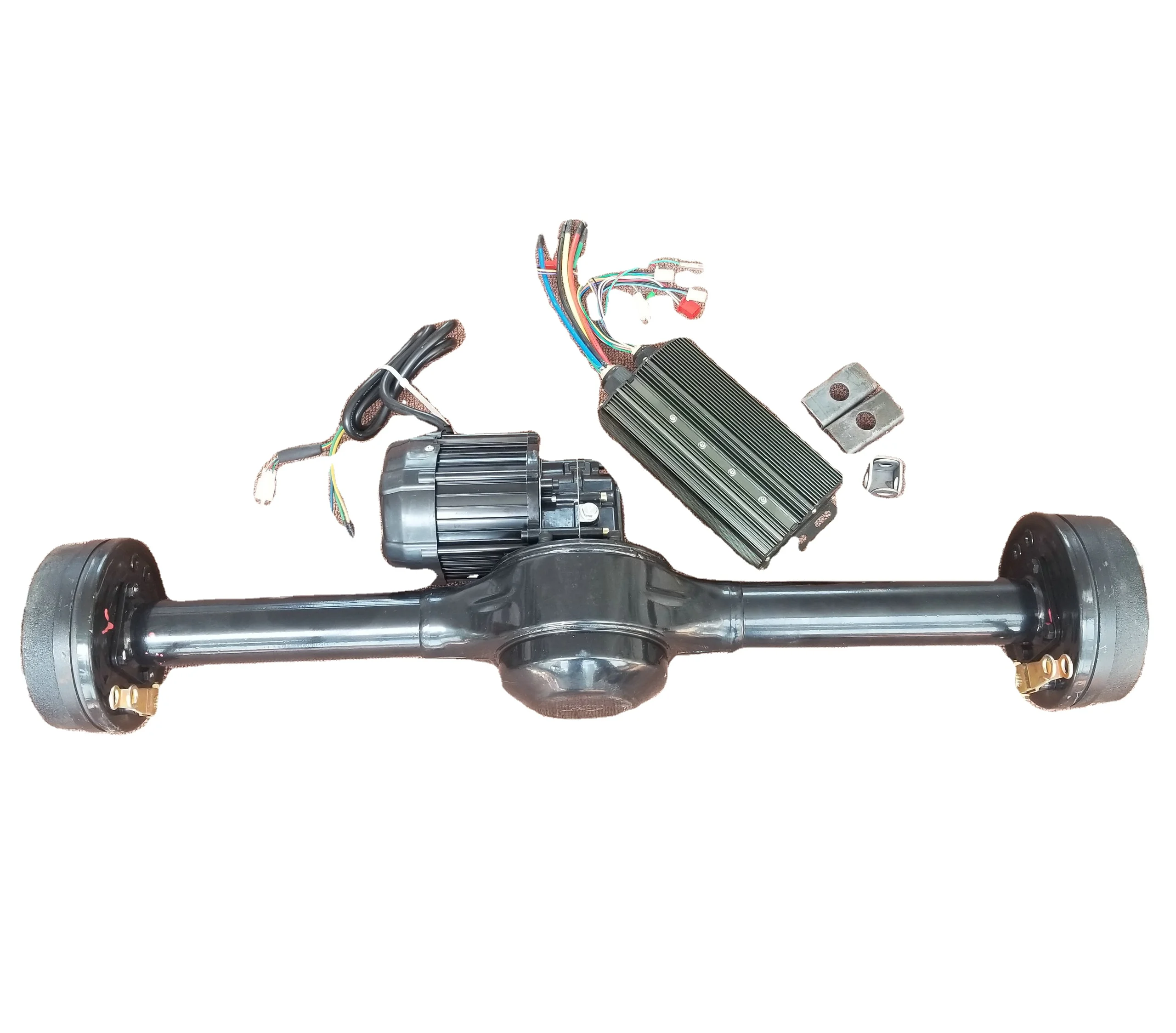 Wholesale Low Price Scooter Accessories Brushless Differential Motor Rear Axle Assembly Rear Axle Conversion Kit For Ev Rickshaw