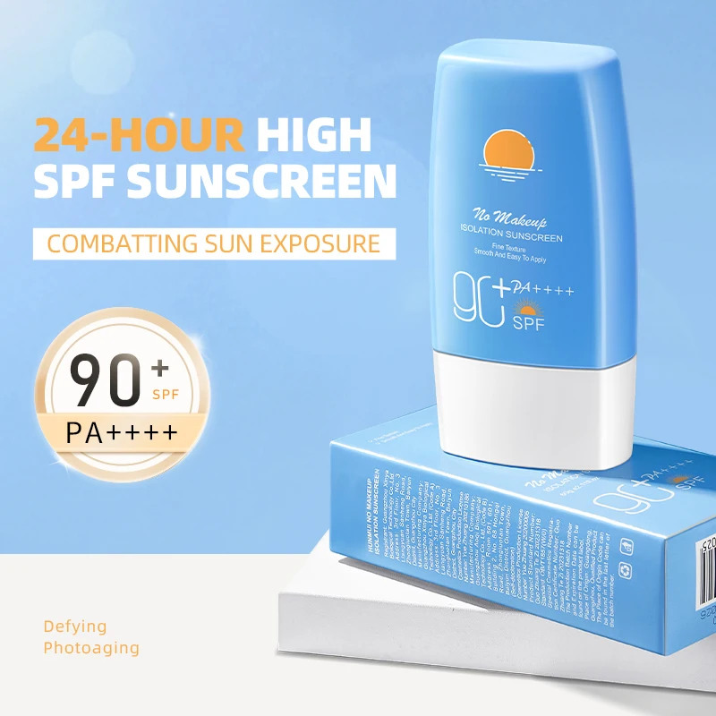 Sunscreen Protection Moisturizing Hydrating Whitening Skin Nourishing Antioxidants SPF 90 Sunblock