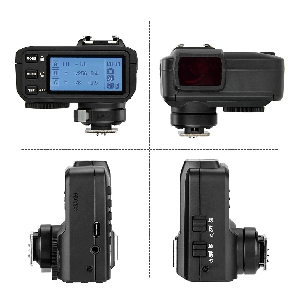  Беспроводной триггерный передатчик Godox X2T-C X2TC i-TTL Bluetooth 1/8000s HSS 2 4G для камеры Canon V1 TT350S AD200