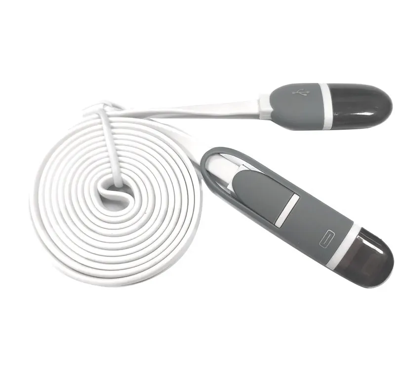 Универсальная высокоскоростная зарядка и передача данных 2-в-1 для портативных планшетов и мобильных телефонов