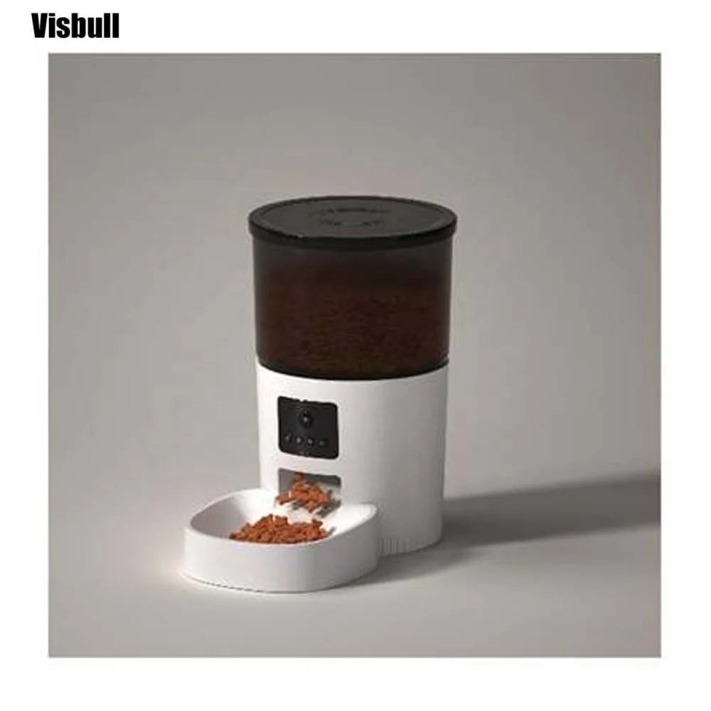 2023 Новая автоматическая кормушка для домашних животных Smart Wifi с дистанционным управлением микрочип собак миски питомцев диспенсер лечения