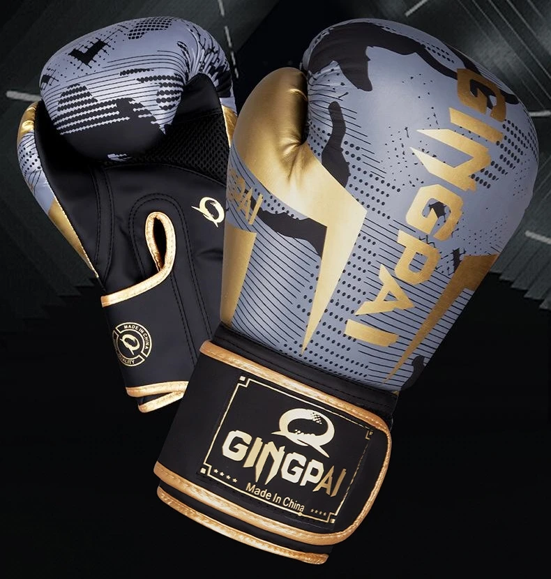 Wholesale Custom Boxing Gloves Professional Gym Training Fighting Muay Thai Gloves Kickboxing Punching Bag MMA Boxing Gloves