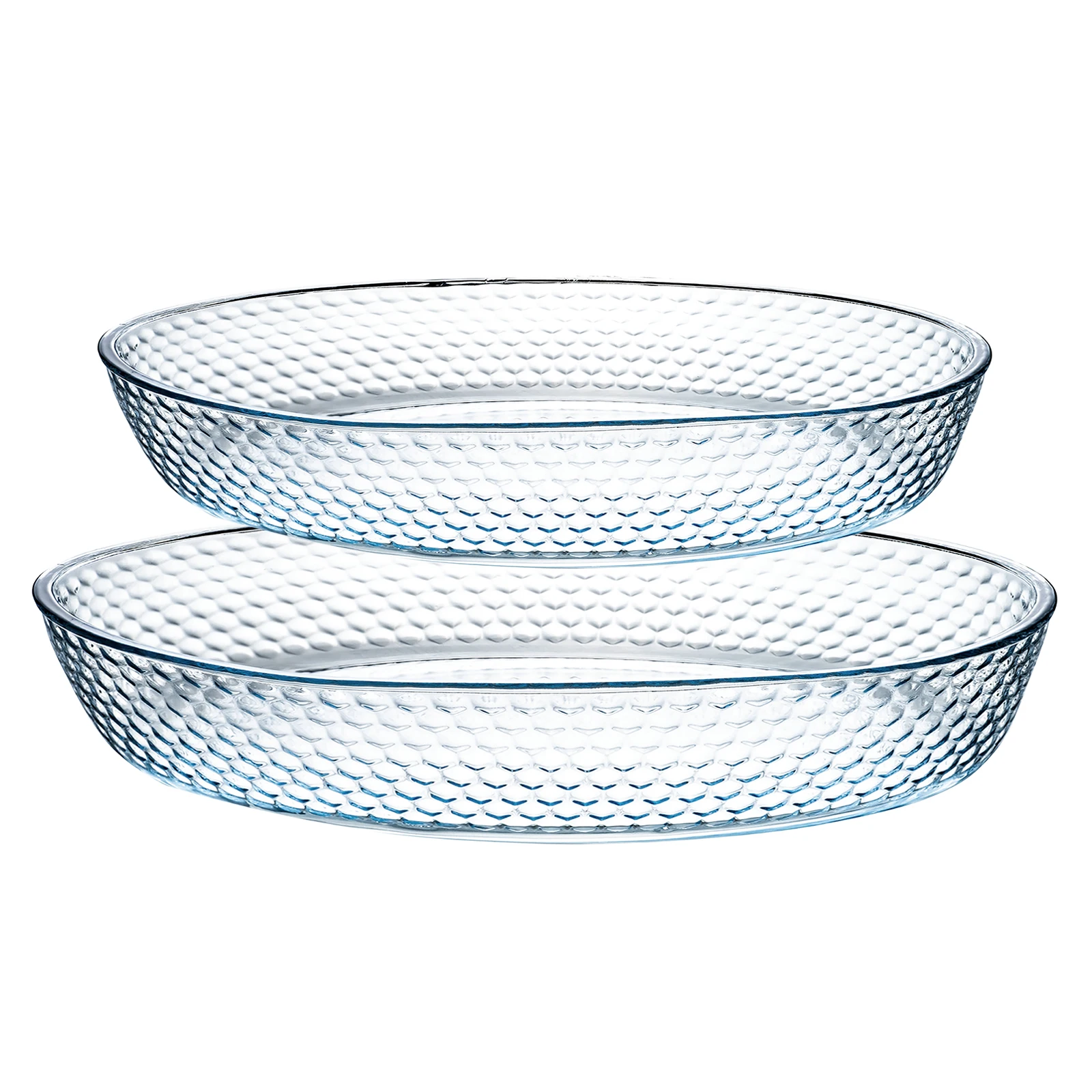 Wholesale Supplier Borosilicate Glass Cookware Oval Shape Dish Glass Baking Dish Glass Bakeware and Baking Essentials