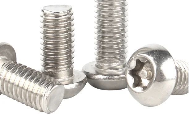 Hot Sale Head T15 Torx Screws Round Head Security Wood Chipboard Screw with ribs for Use With Torx wrench and Anti Theft Bolt