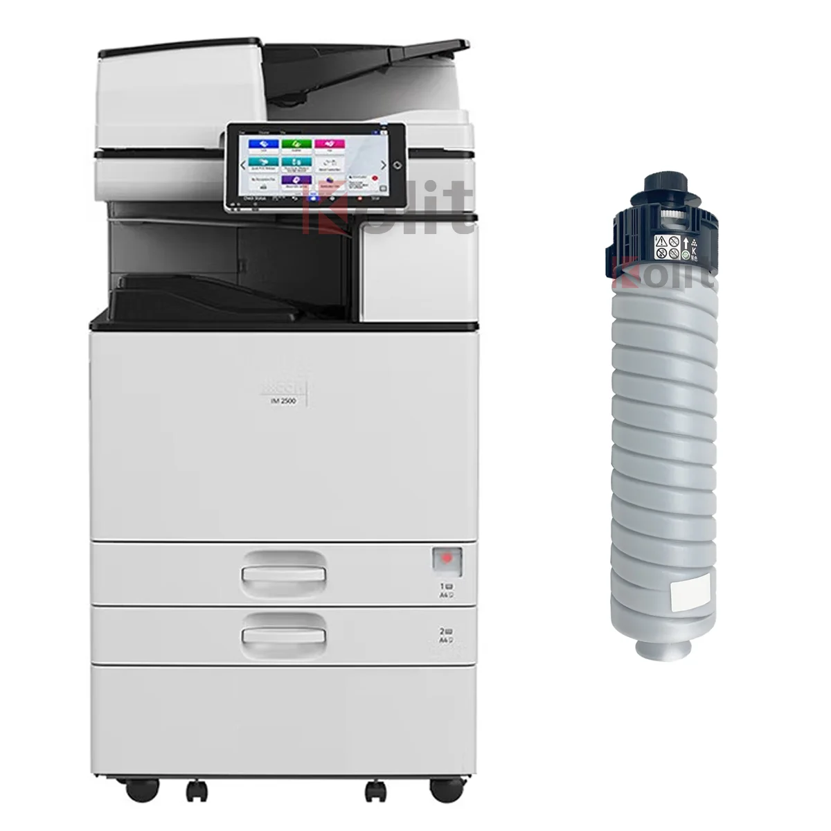 Новое поступление черно-белый Ricoh IM3000 Многофункциональный копировальный аппарат A3 лазерный принтер для