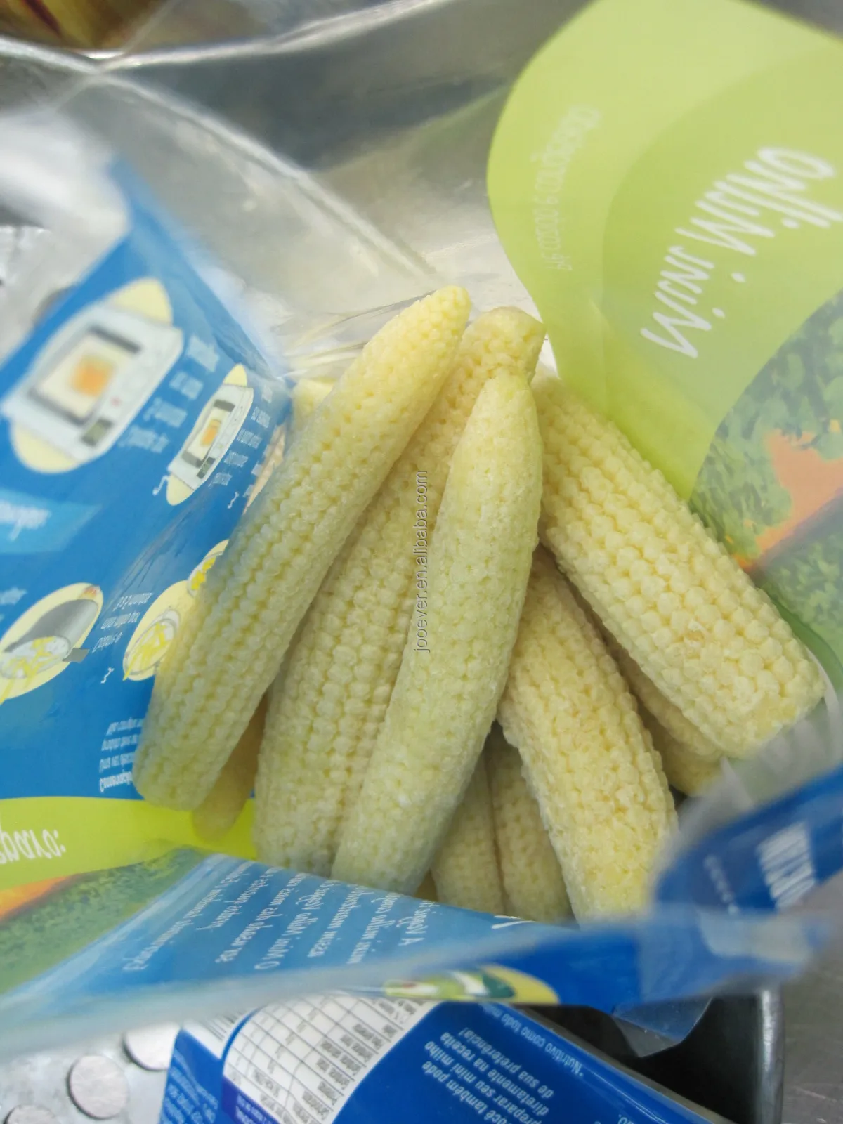 Сертифицированный BRC HACCP IQF замороженная Бланшированные Детские Кукурузы целые готовые к использованию овощи высшего качества