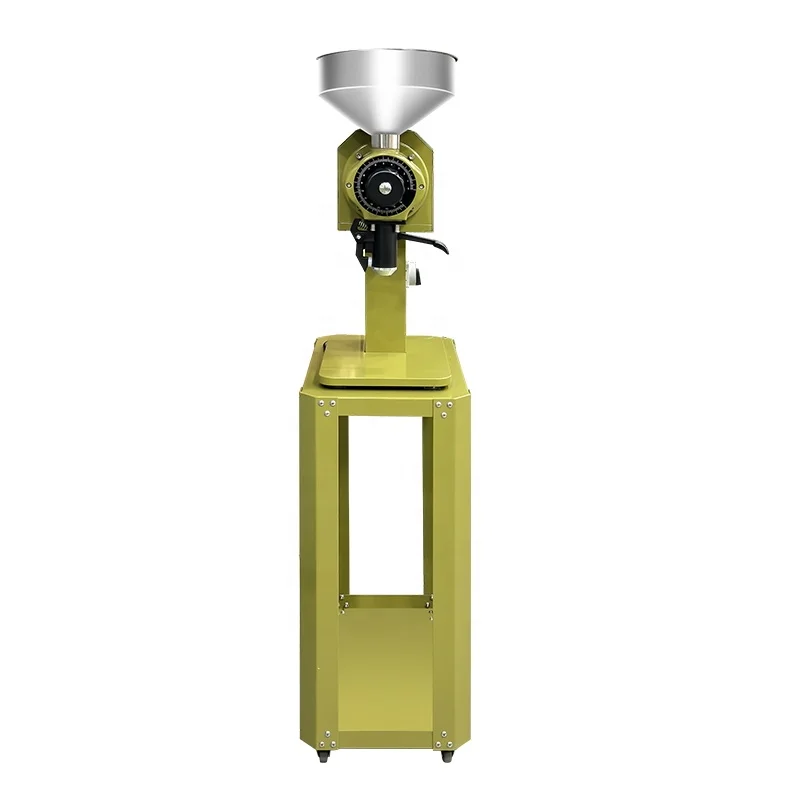 Espresso coffee grinder industrial using heavy duty quality automatic professional 98mm coffee grinder 30kg powder grinding