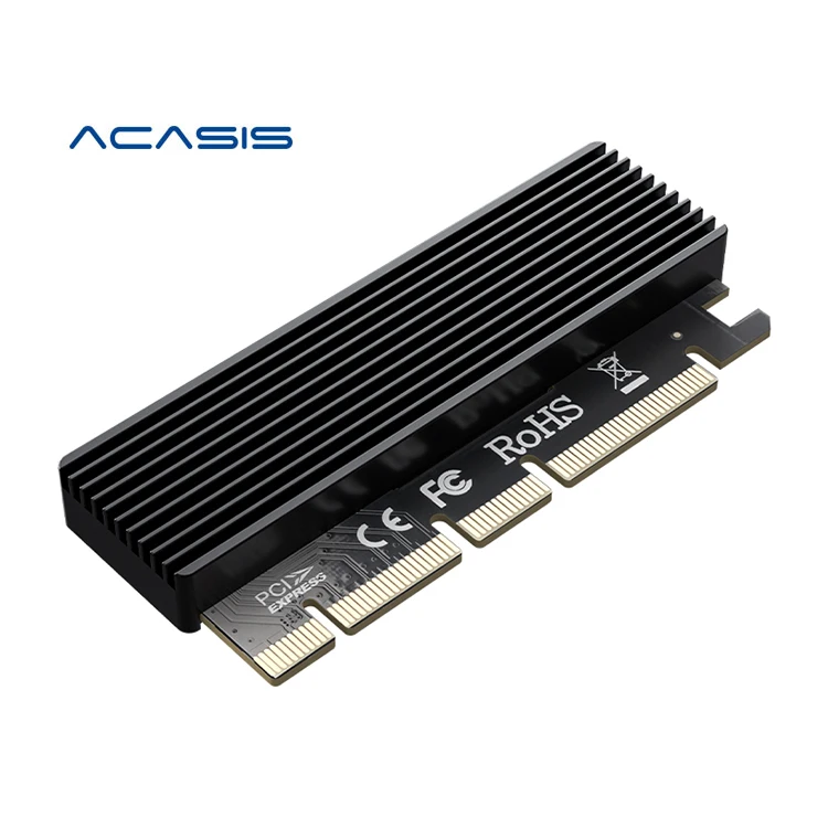 Hot Selling M.2 NVMe SSD M2 Adapter to PCIE 3x16 Converter Card with M Key Interface for 2230 2242 2260 2280 SSD