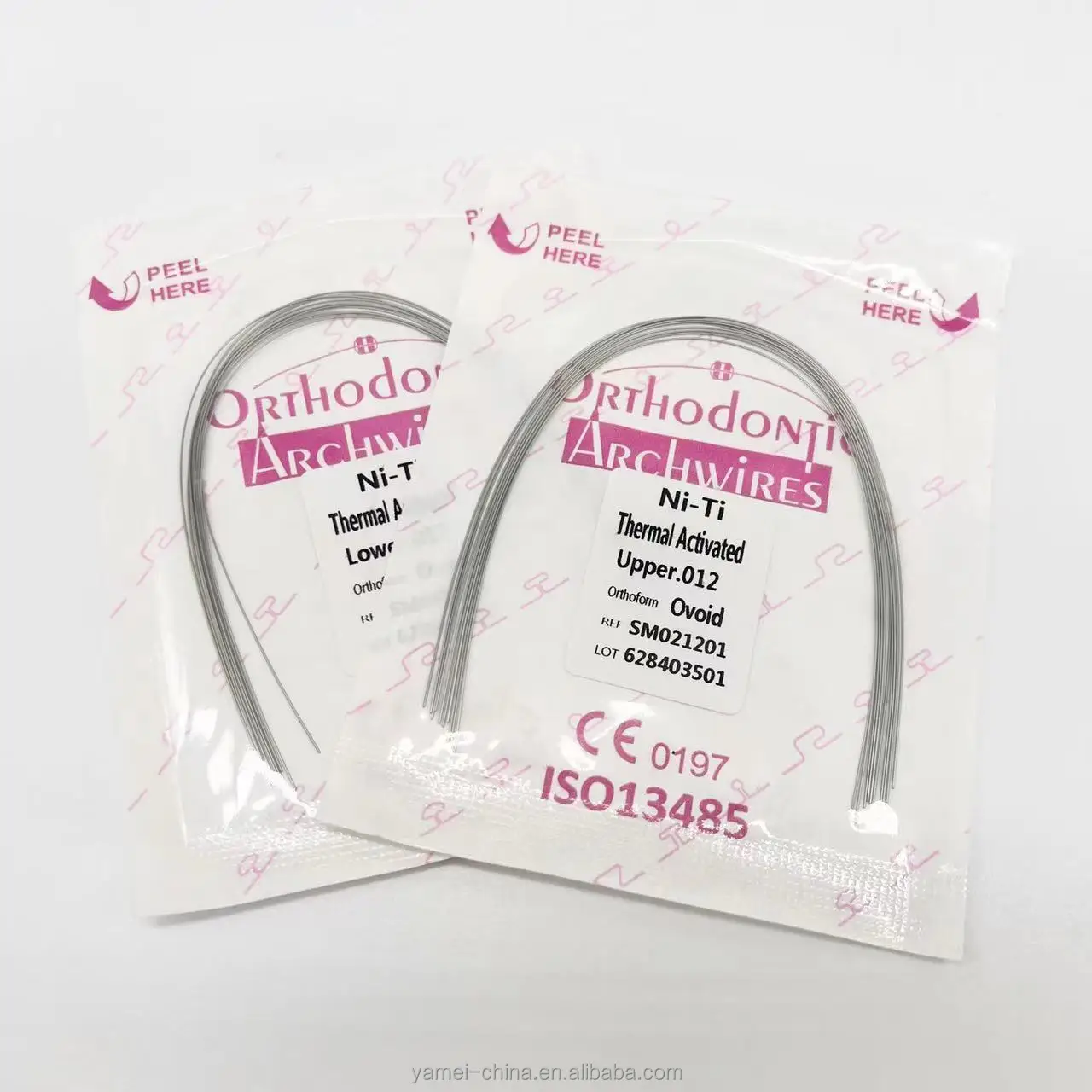 Orthodontic Archwire Ni-Ti Thermal Activated Round Wires