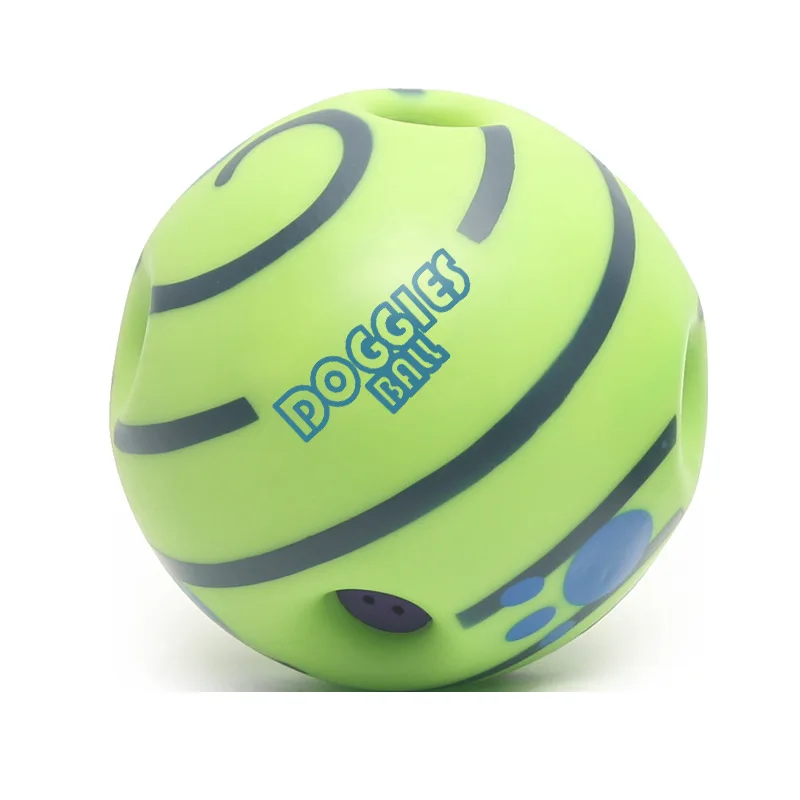 Chew Dog Toy Rolling and Sounding Ball Self-healing Ball Molars Teeth to Relieve Boredom Chewing Pet squeaky interBall