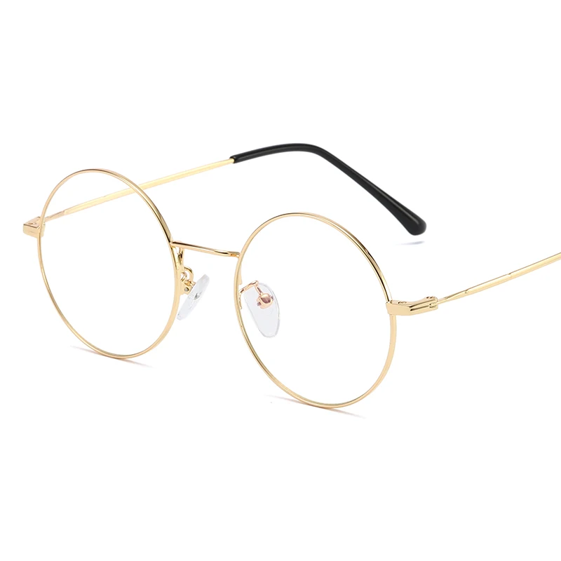 
9g Lightweight Optical Reading Eyewear Round Alloy Frame Glasses 