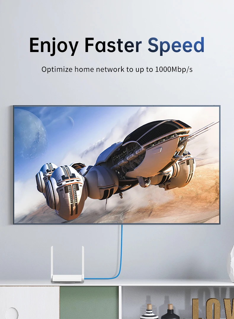 Good Quality Cat6 Ethernet Cable 6 Feet LAN UTP RJ45 Network Cord Patch Internet Cable High Speed