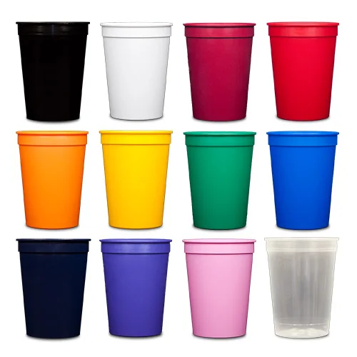 12 oz,16 OZ ,20OZ, 24OZ 32 OZ Customized Drinking Cup Plastic Stadium Cup for beer party and festival