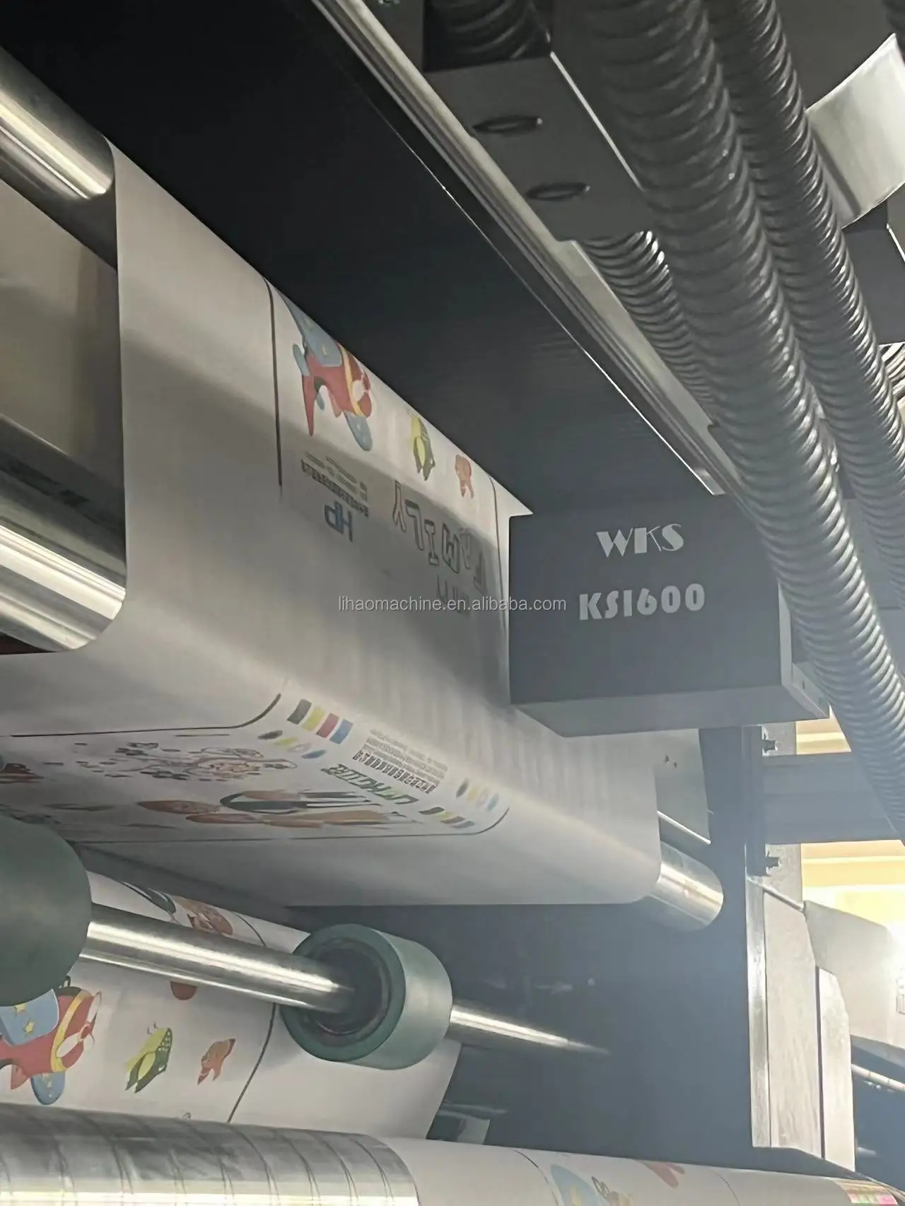 Высокоскоростная Печатная машина Flexo полиэтиленовой пленки