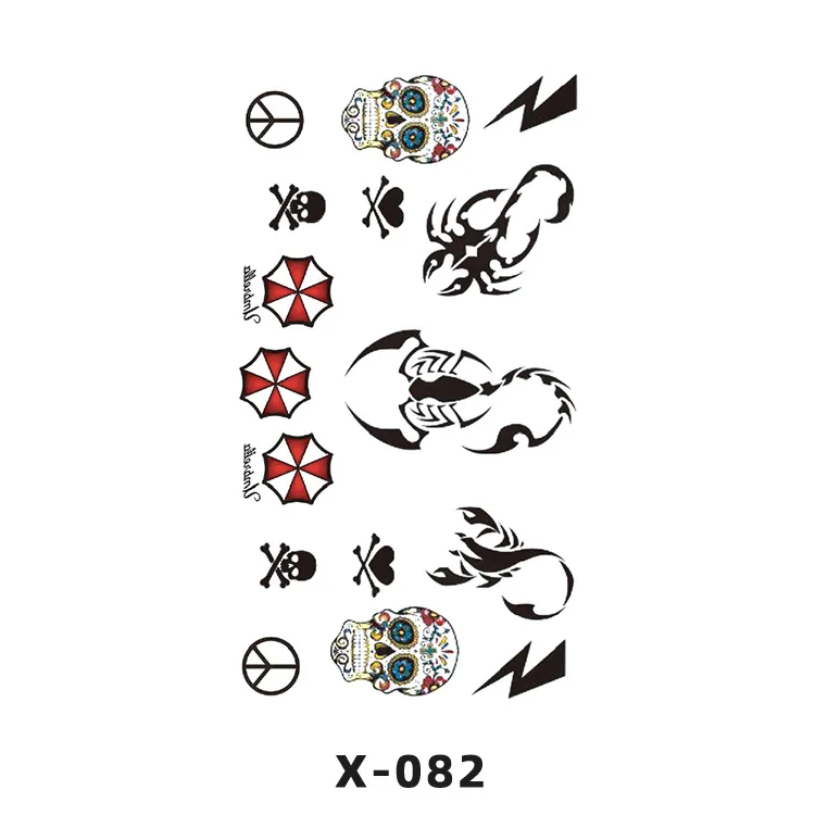 Natural Temporary Tattoos Wholesale Printing Hand Body Painted Semi Permanent Fashion Tattoo Stickers