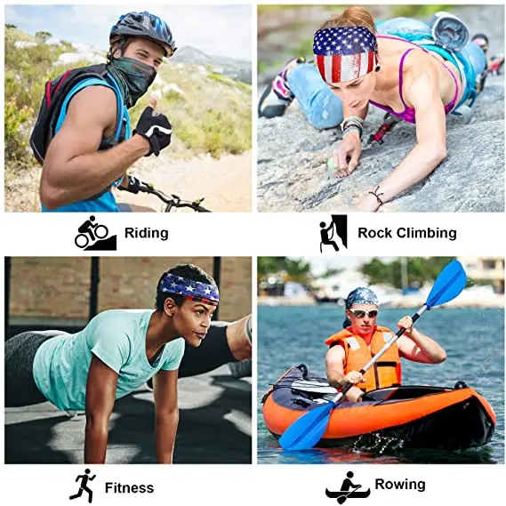  Breathable Face Cover Reusable Bandana Balaclava Mash Headwear for Fishing Hiking
