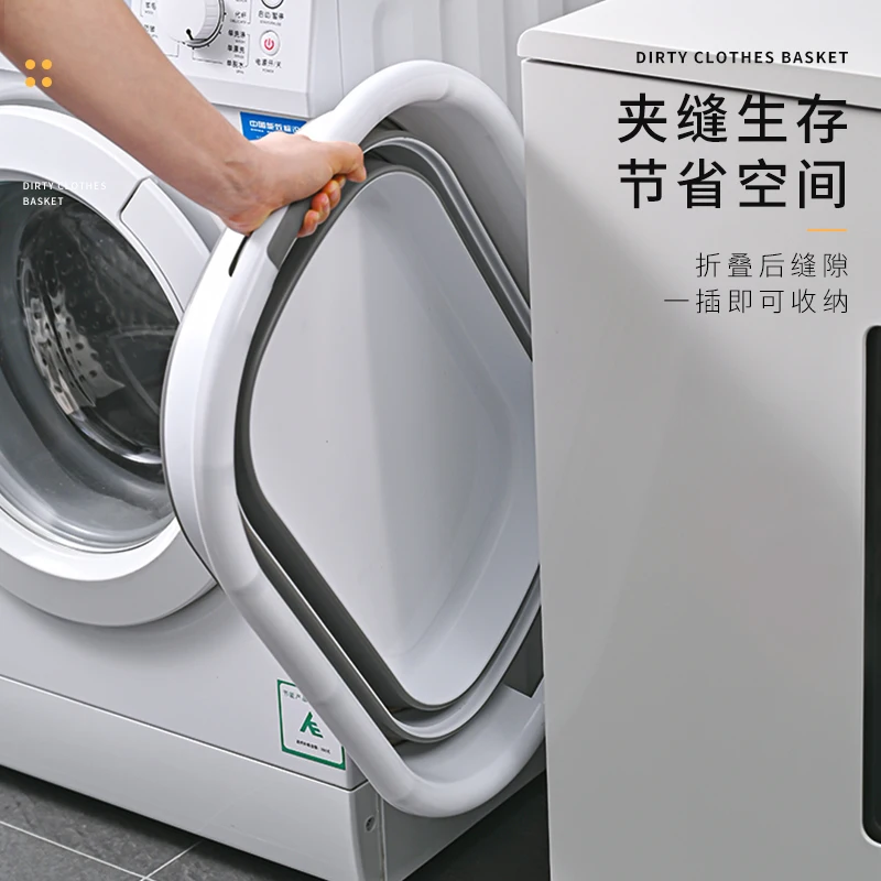 Large  Clothes Laundry Baskets Hot Sale Foldable Collapsible storage Basin for Clothing