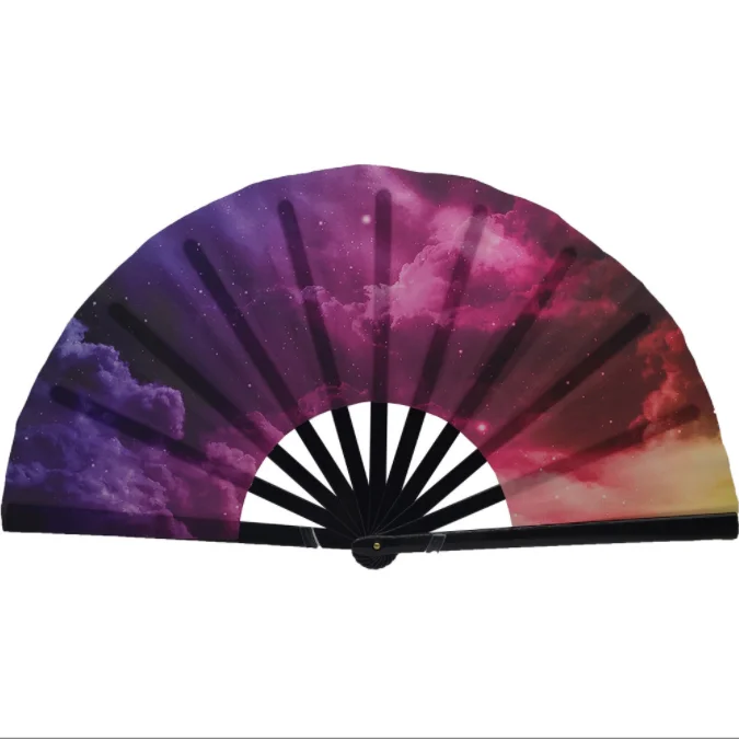 2022 hot sale high quality portable decorative wooded fan custom logo hand fan