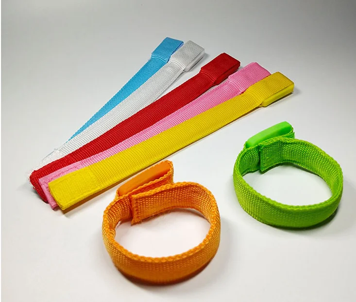 Нейлоновая мигающая повязка на руку, светящаяся повязка, безопасные браслеты зеленого цвета, светодиодная повязка на руку, светоотражающие повязки для бега