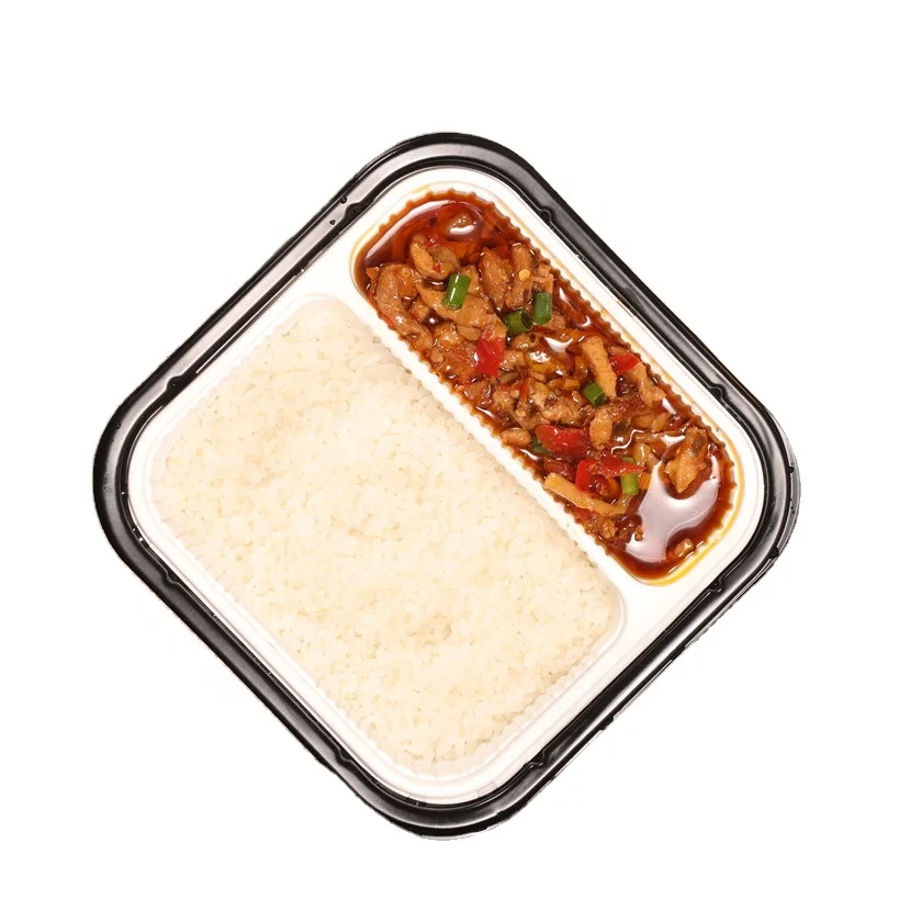 Famous Chinese Cuisine Yu-Shiang Shredded Pork With Rice Instant Food