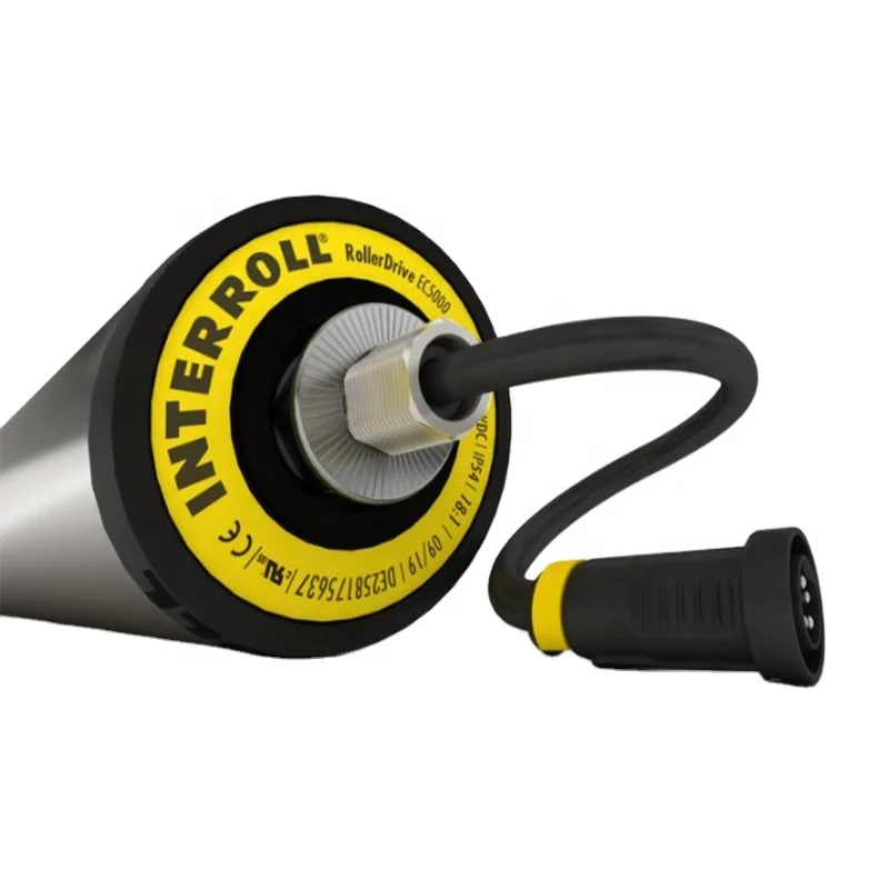 48V 50W Interroll Micro Drum Motor EC5000 - Internal Thread with Groove (Press Groove)