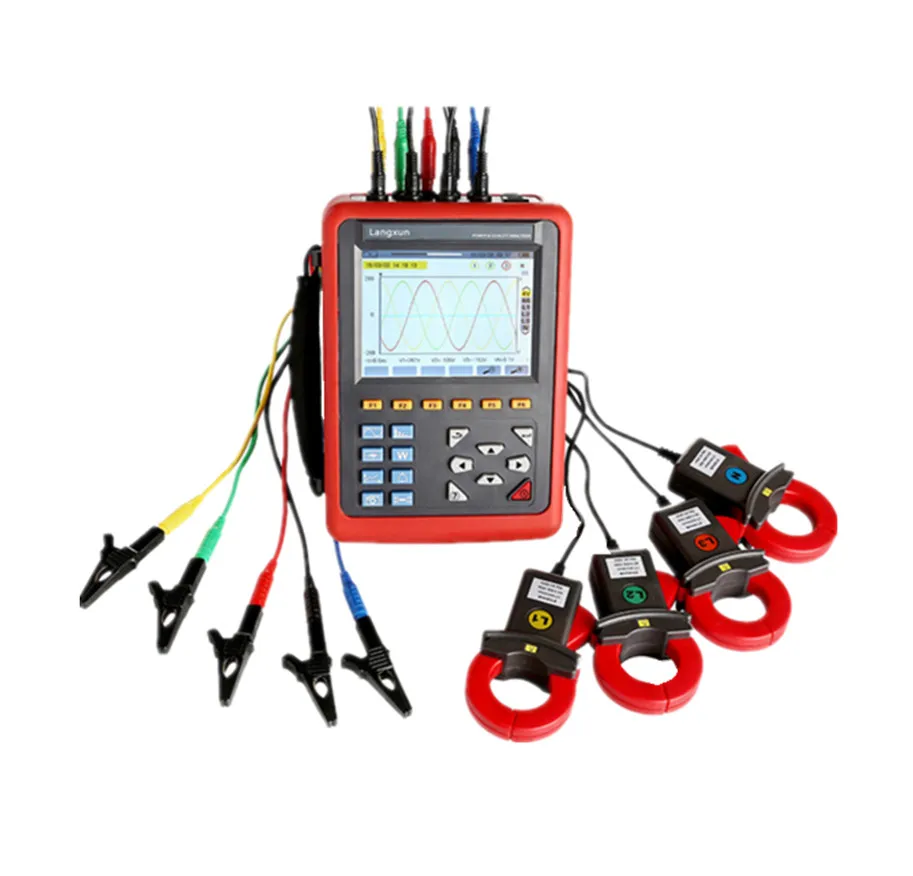 Three-phase Power Quality Analyzer energy meter tester cheap power analyzer