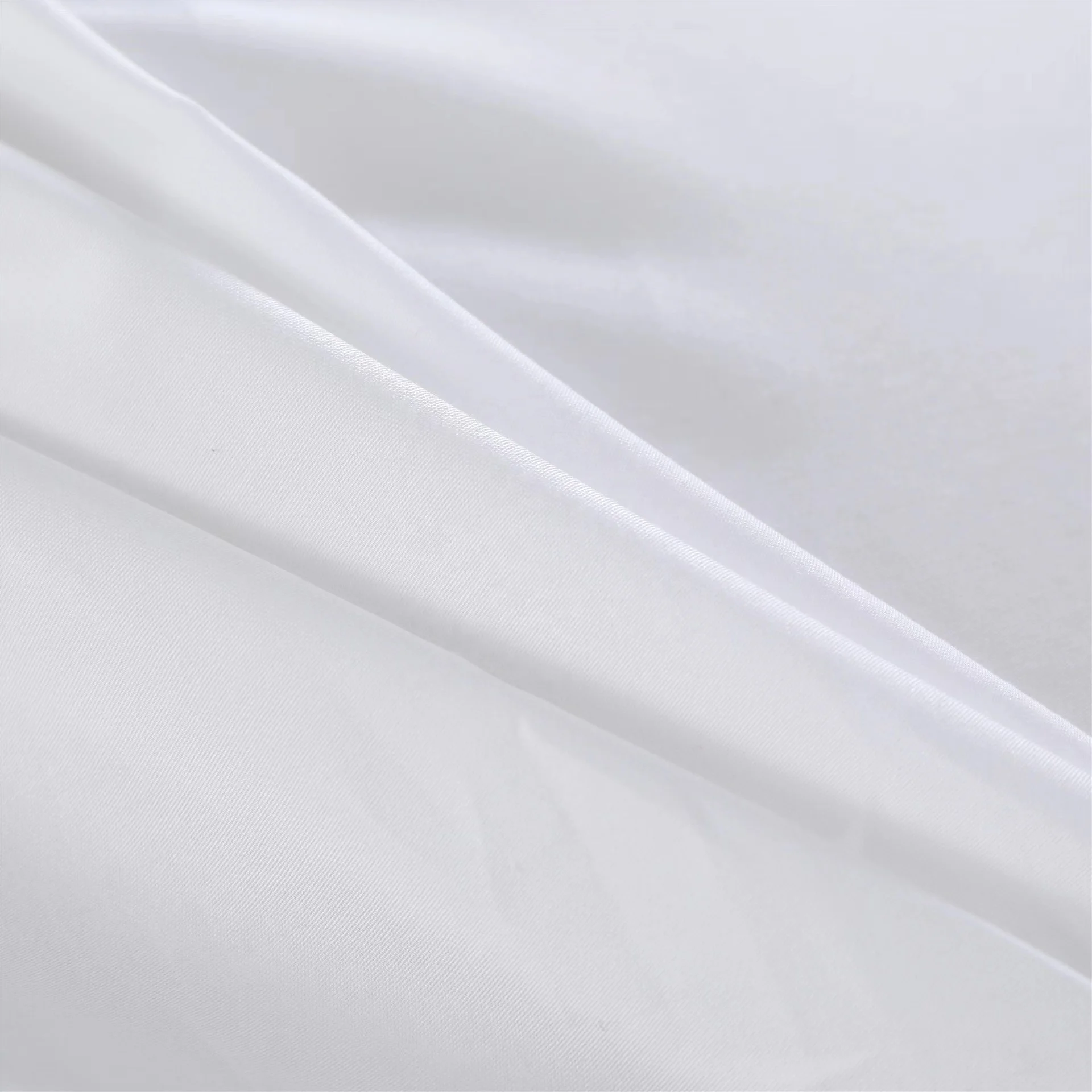 Wholesale Hotel Linen  white Duvet Cover Fitted Bed Sheet Set 100% Cotton Bedding Set High Quality Home Hotel pillow cover case