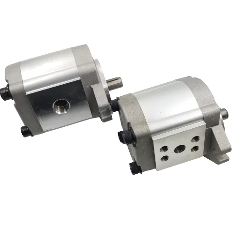 Factory direct sale micro flange mount gear pump, tractor hydraulic pump agricultural machinery gear pump