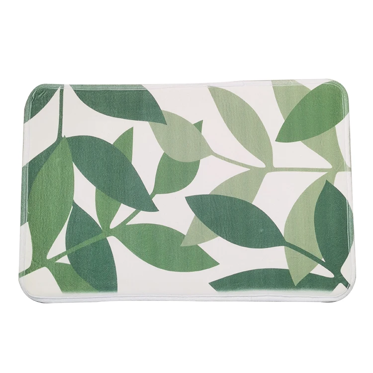 Factory Price Good Feedback Super Water Absorbent Non-slip Anti-skid Memory Foam Mat Bath