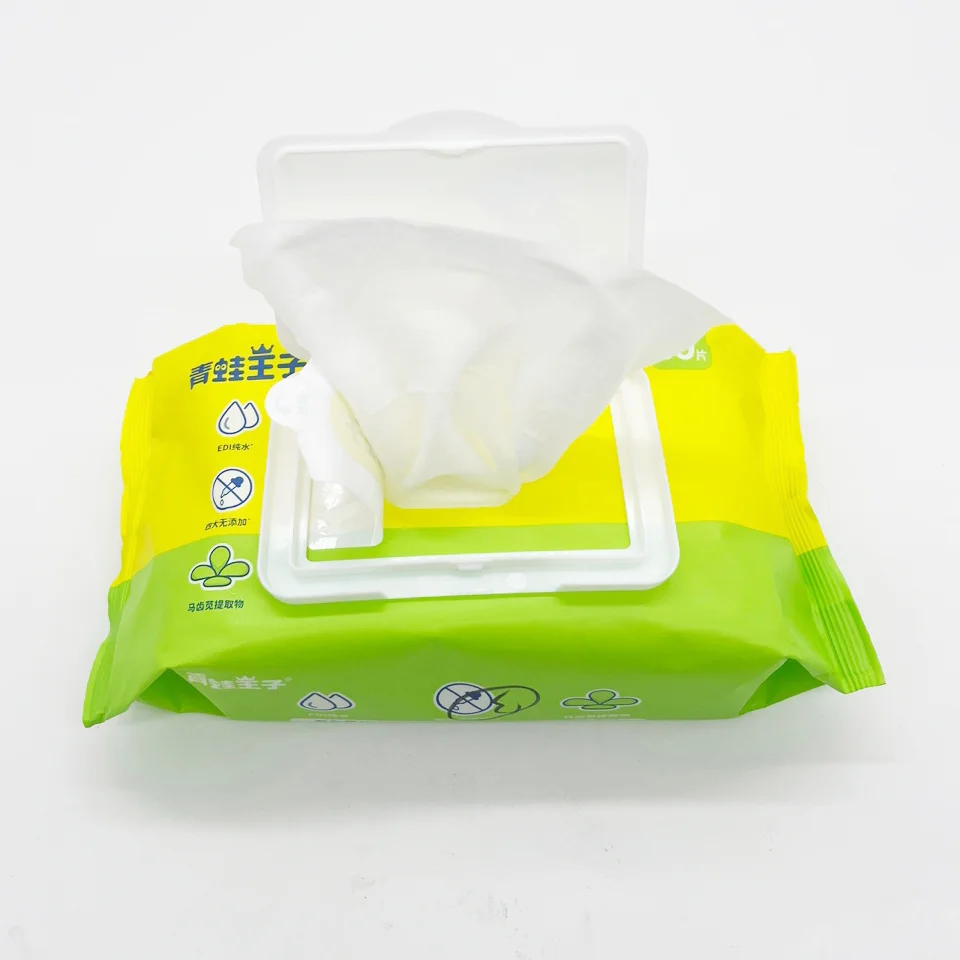 Unscented Cotton Refreshing Wet Tissue Towel Use in Hand And Mouth