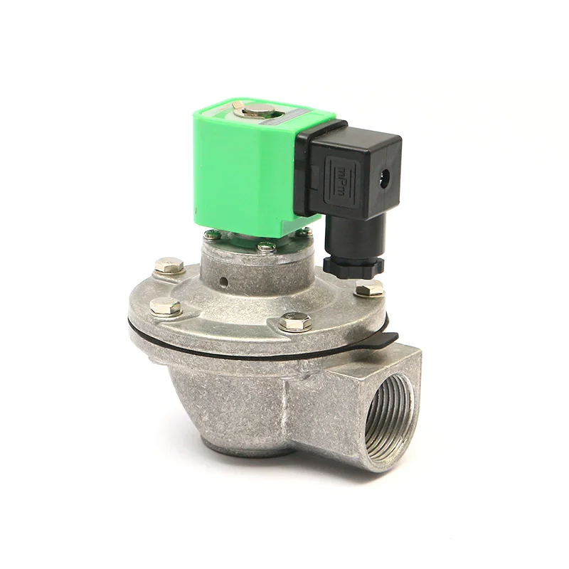 1 inch 24vdc 220v 110vac right angle thread baghouse filter right angle pulse solenoid valve diaphragm pulse jet valve